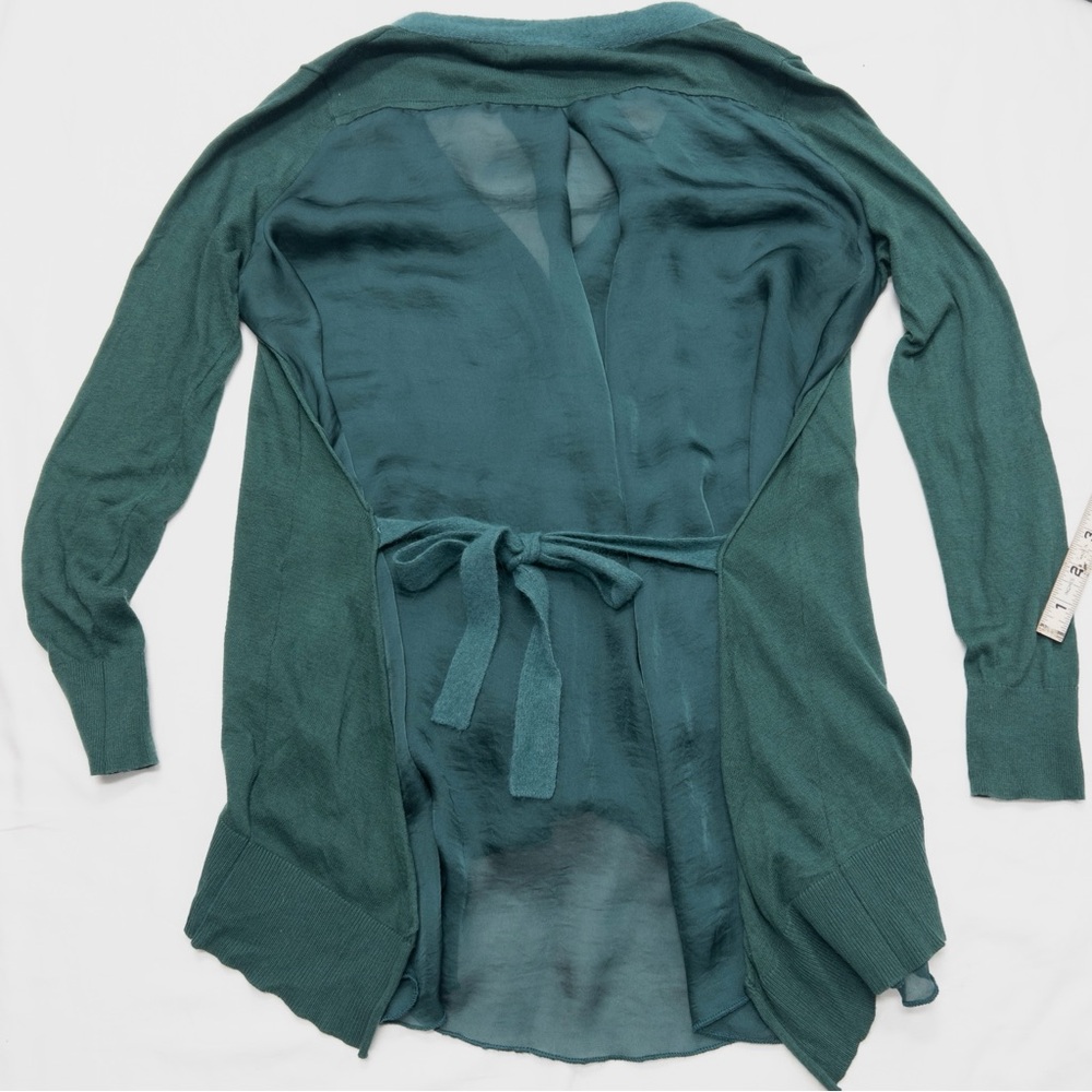 Knitted & Knotted for Anthropologie Ravenna Cardigan - jeweled green - Picture 5 of 9